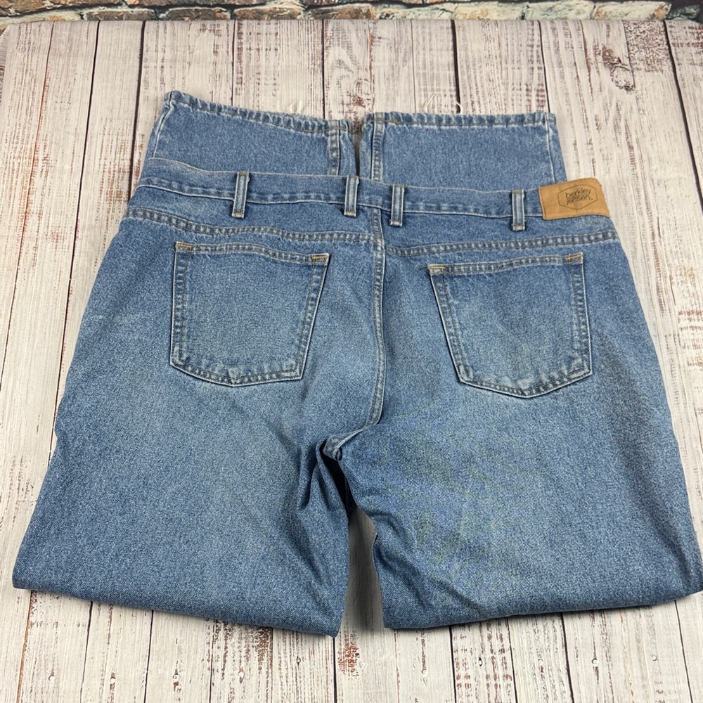 Berkley Jensen Blue Relaxed Jeans Size 40 X 32 - Picture 1 of 11